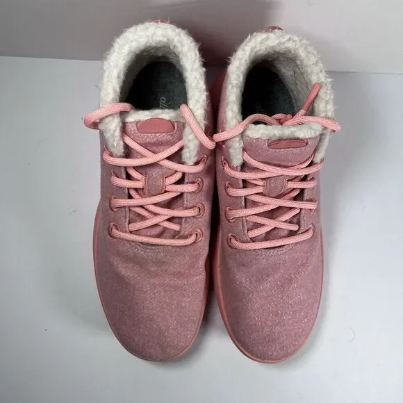 Allbirds Wool Runner Up Mizzles Pink Running Shoes Women's Size 10 - Picture 6 of 8